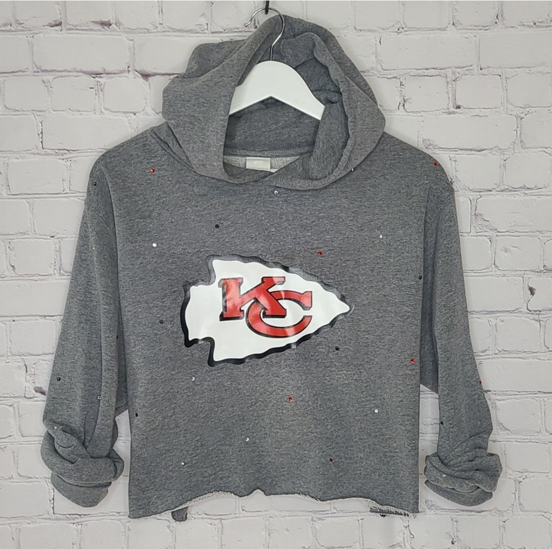 Kansas City Chiefs Crop Hoodie