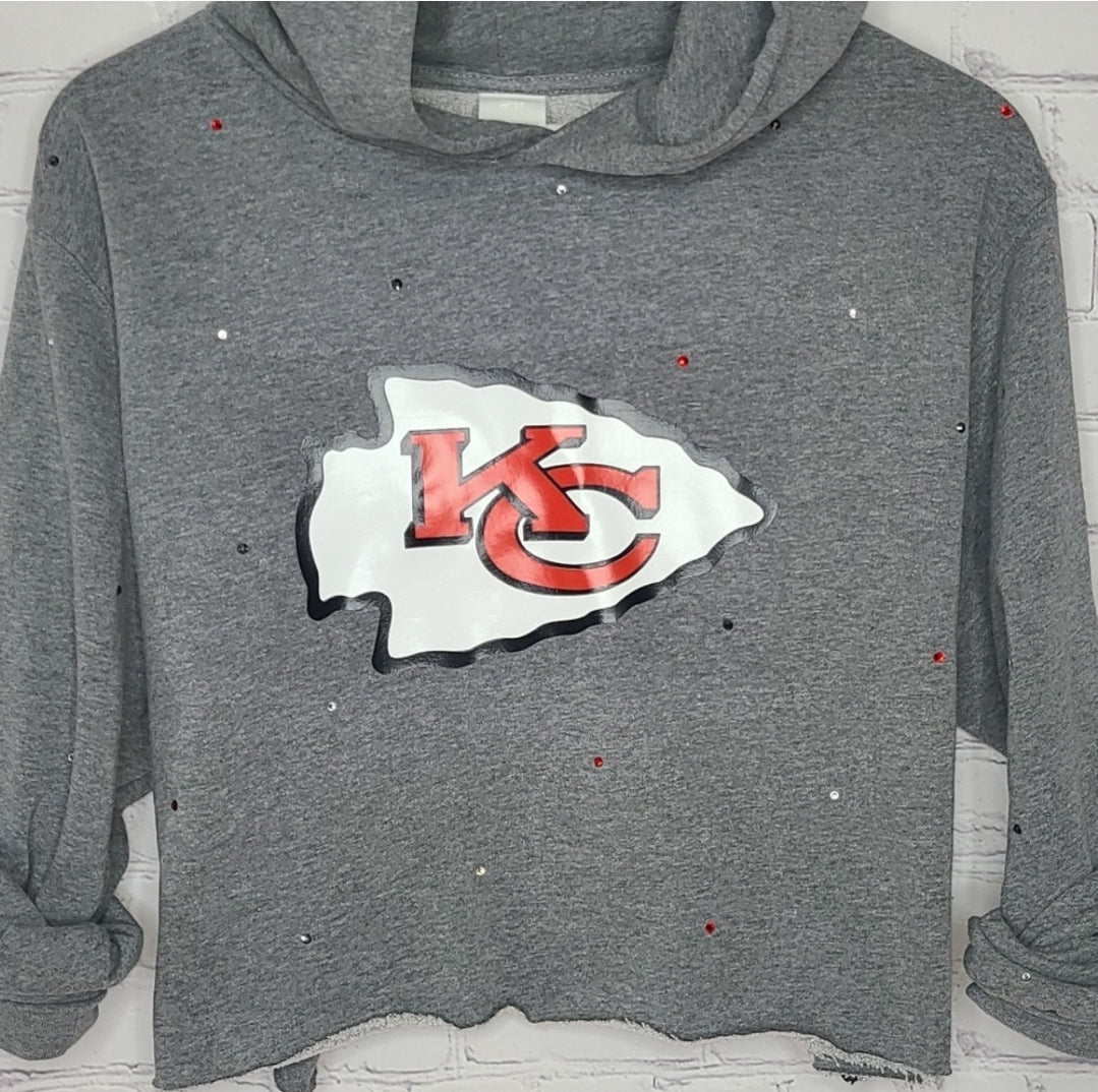 Kansas City Chiefs Crop Hoodie