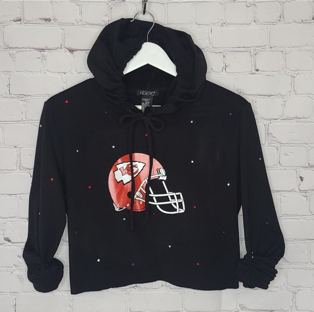 Kansas City Chiefs Crop Hoodie