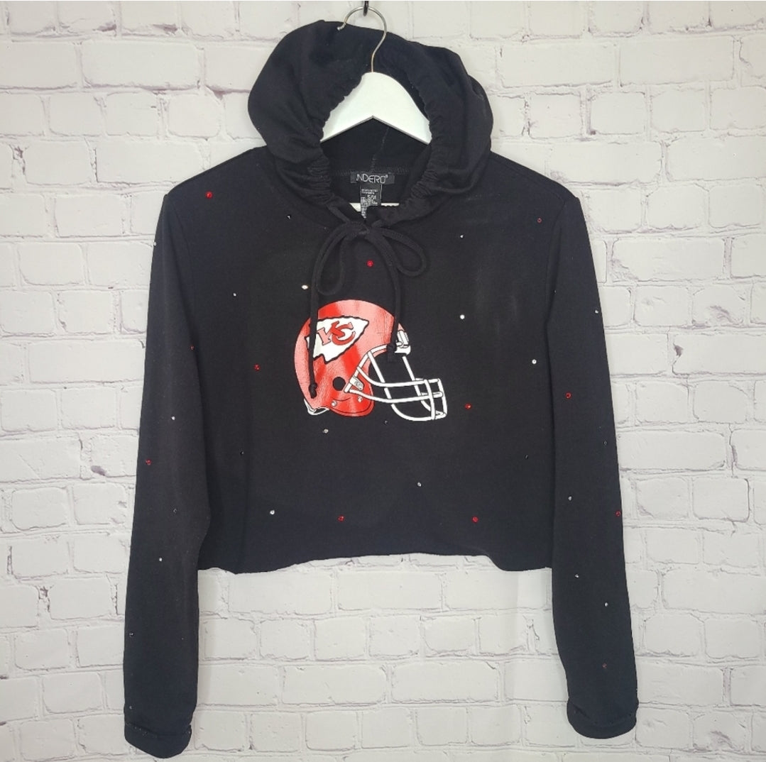 Kansas City Chiefs Crop Hoodie