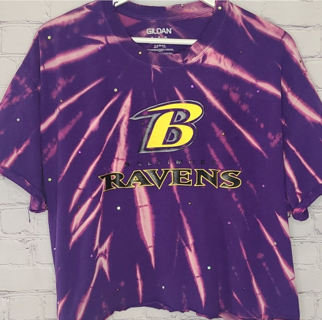 Baltimore Ravens Crop Tee