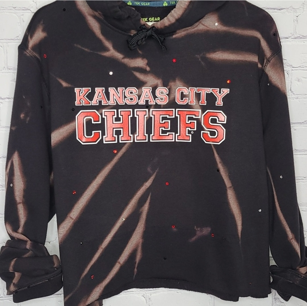 Kansas City Chiefs Crop Hoodie