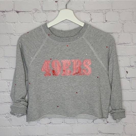 San Francisco 49ers Crop Sweatshirt