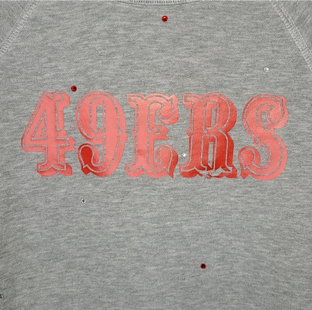 San Francisco 49ers Crop Sweatshirt