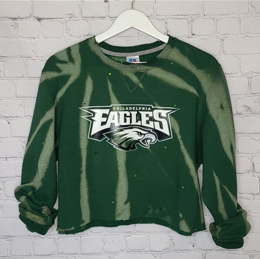 Philadelphia Eagles Crop Sweatshirt