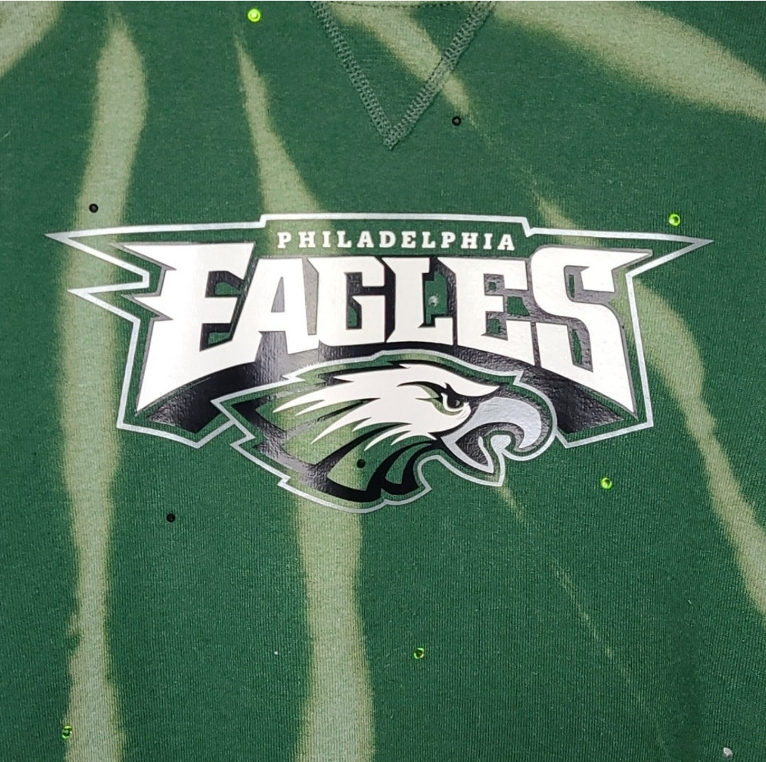 Philadelphia Eagles Crop Sweatshirt