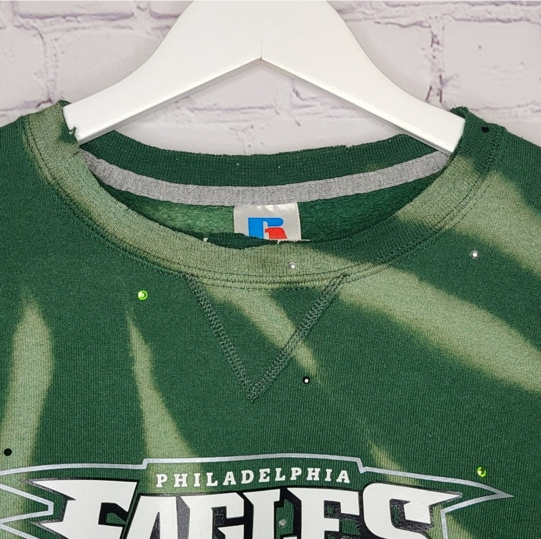 Philadelphia Eagles Crop Sweatshirt