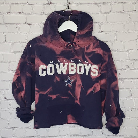 Dallas Cowboys Crop Hoodie