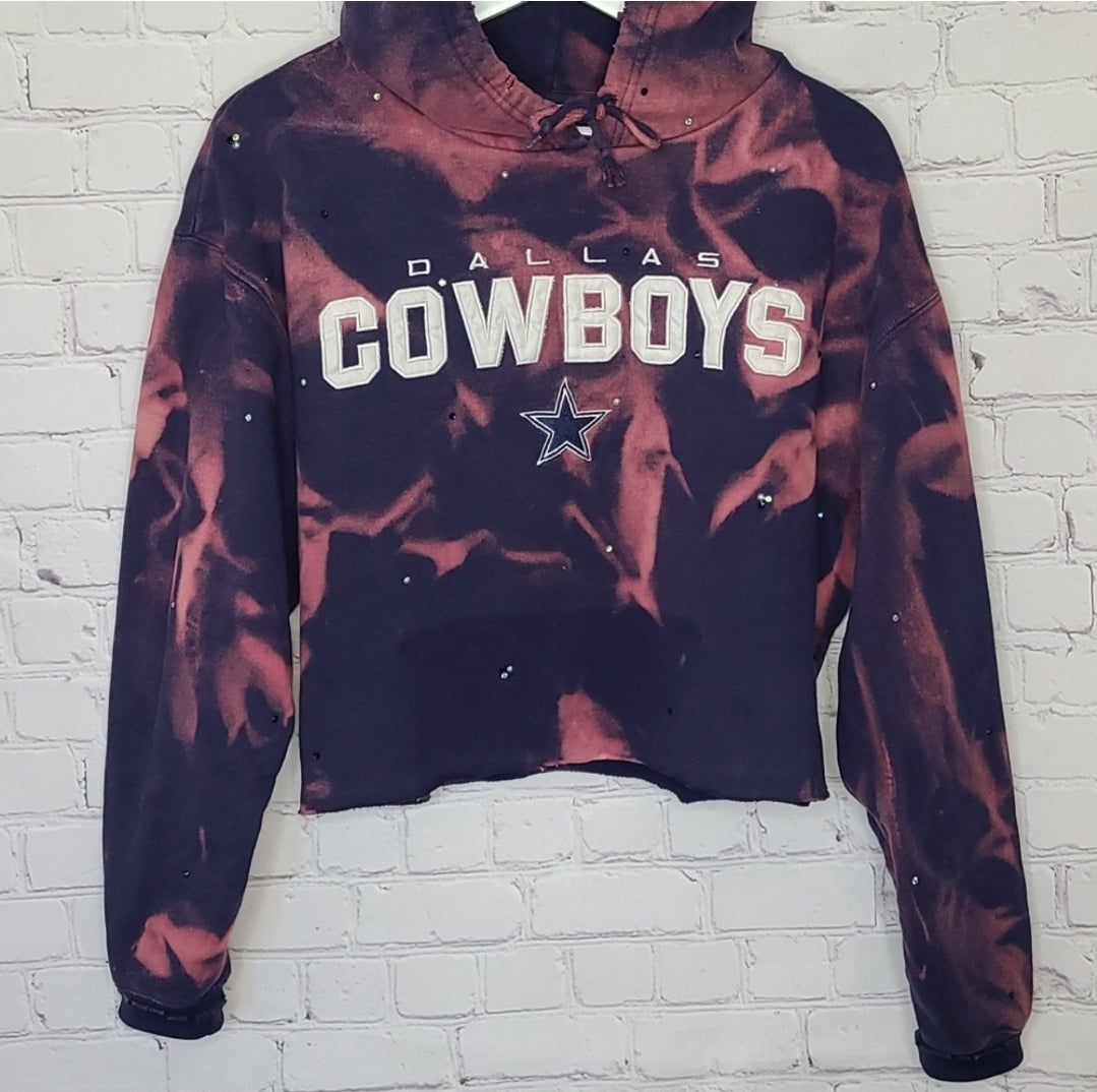 Dallas Cowboys Crop Hoodie