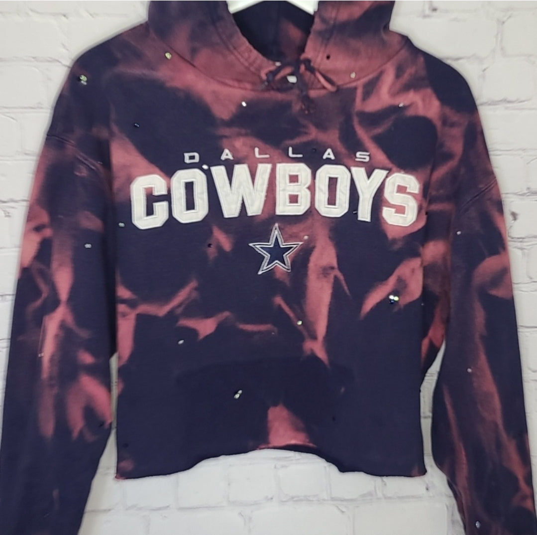 Dallas Cowboys Crop Hoodie