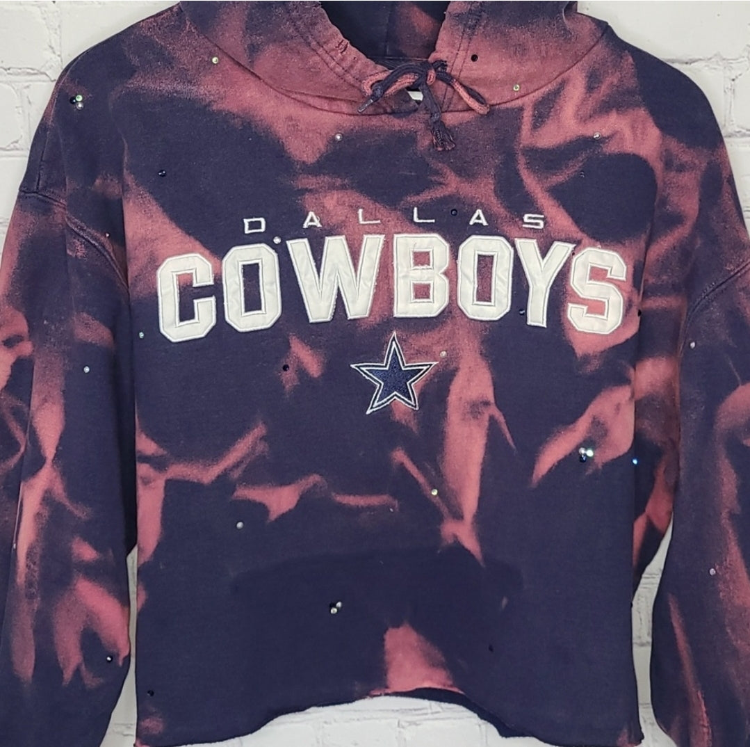 Dallas Cowboys Crop Hoodie