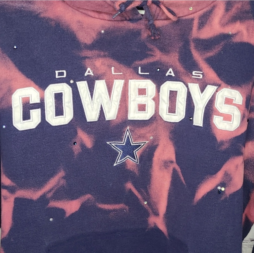 Dallas Cowboys Crop Hoodie