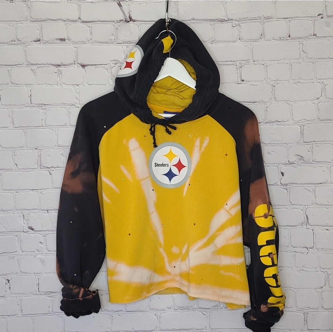 Pittsburgh Steelers Crop Hoodie