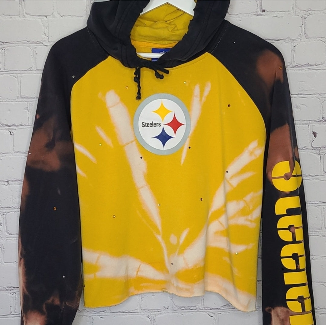 Pittsburgh Steelers Crop Hoodie