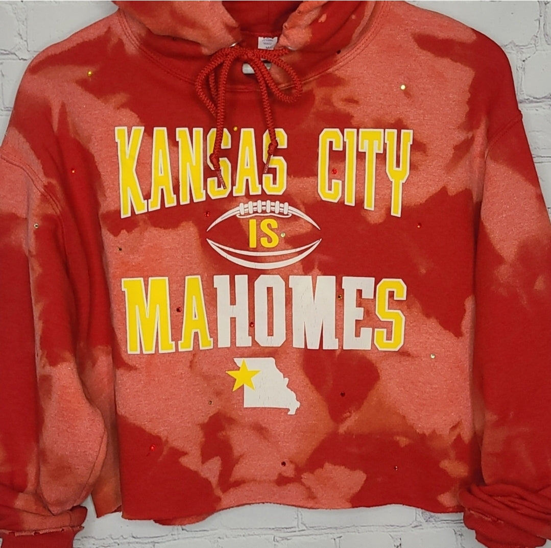 Kansas City Chiefs Crop Hoodie