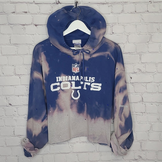 Indianapolis Colts Crop Hoodie