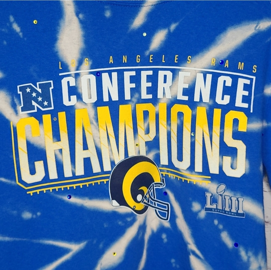 Los Angeles Rams Crop Tee