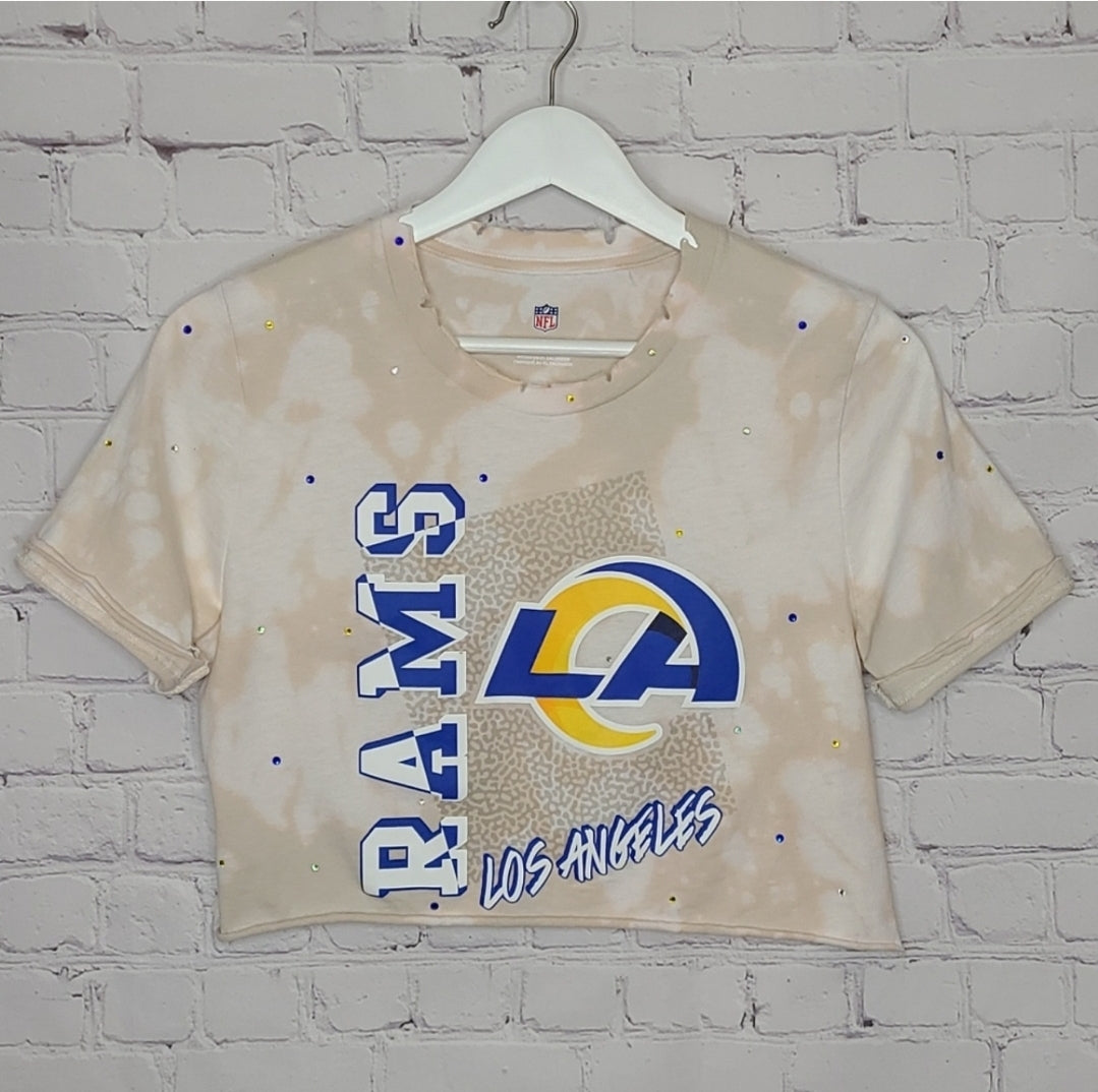 Los Angeles Rams Crop Tee