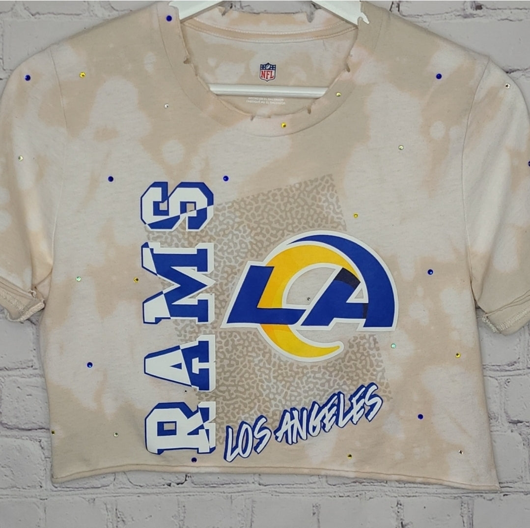 Los Angeles Rams Crop Tee