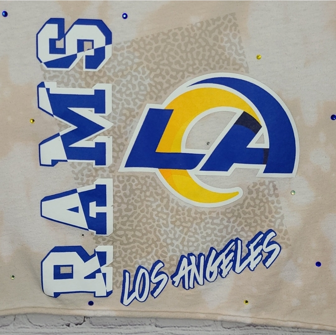 Los Angeles Rams Crop Tee