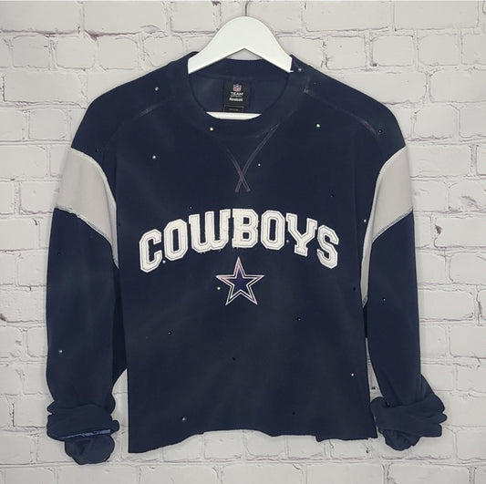 Dallas Cowboys Crop Sweatshirt