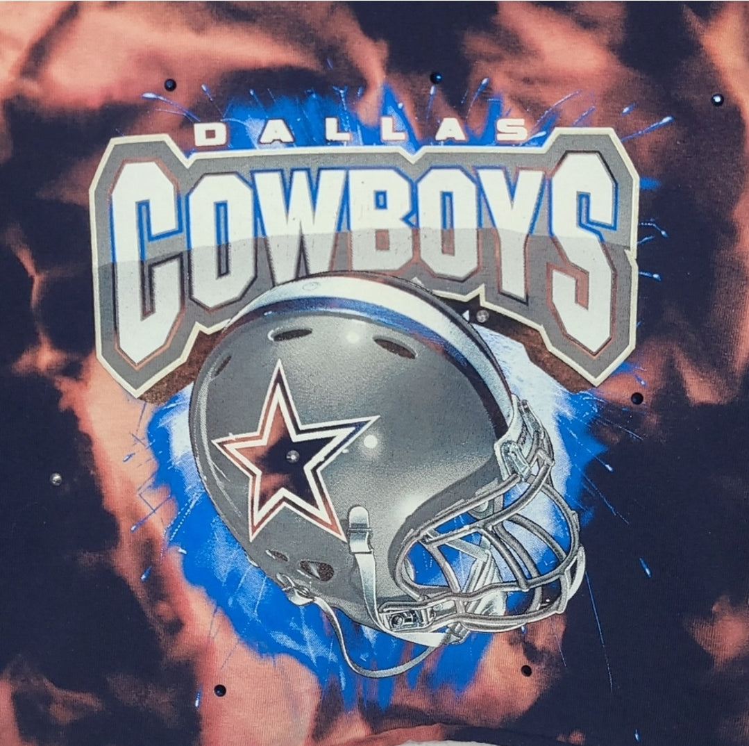 Dallas Cowboys Upcycled Crop Tee