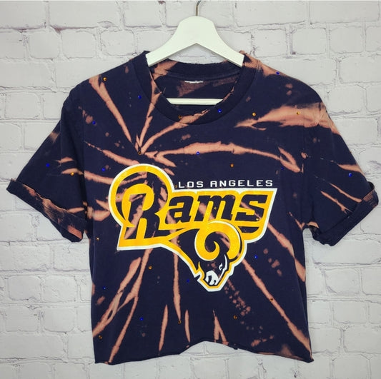 Los Angeles Rams Crop Tee