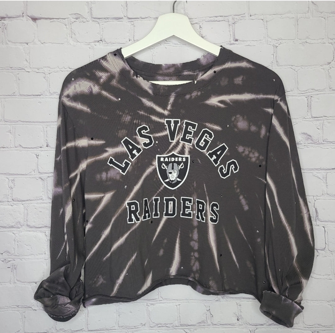 Las Vegas Raiders Crop Tee