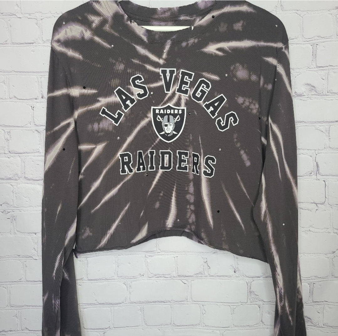 Las Vegas Raiders Crop Tee