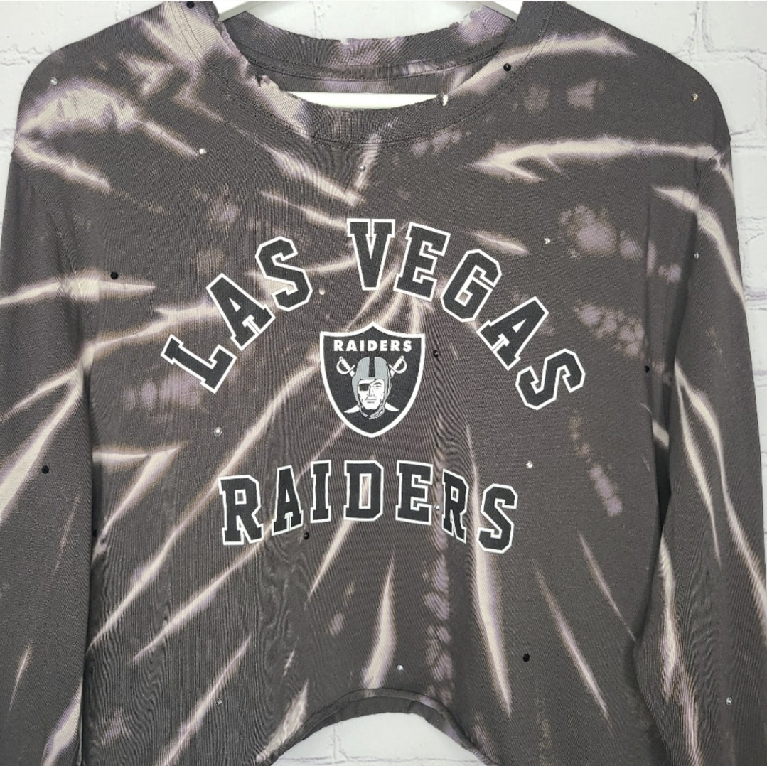 Las Vegas Raiders Crop Tee