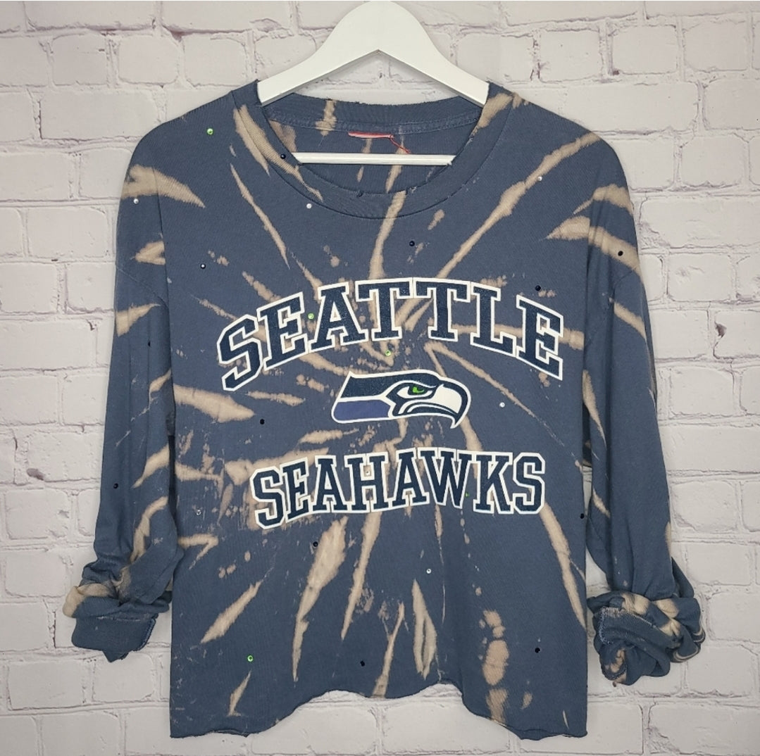 Seattle Seahawks Crop Tee