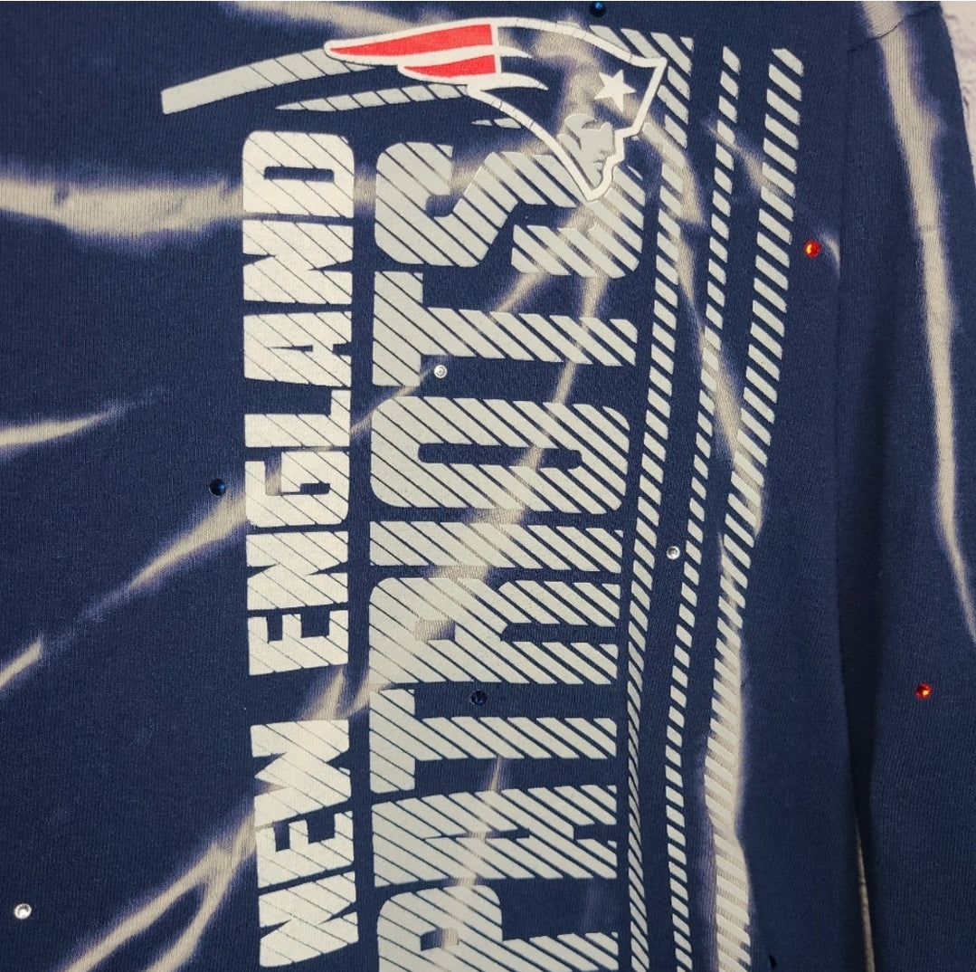 New England Patriots Crop Tee