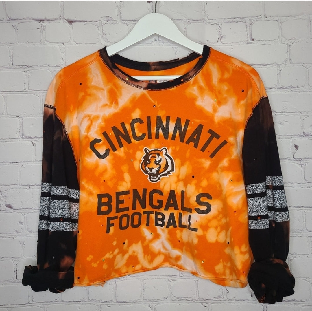 Cincinnati Bengals Crop Tee