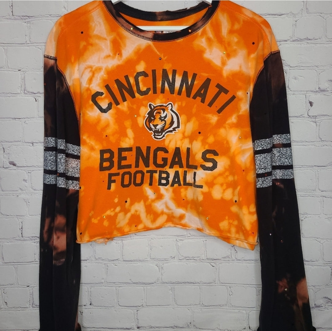 Cincinnati Bengals Crop Tee