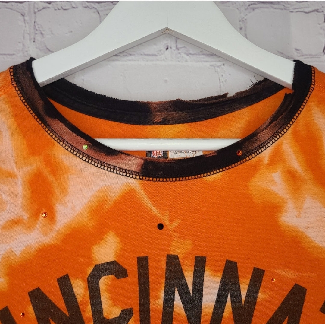 Cincinnati Bengals Crop Tee