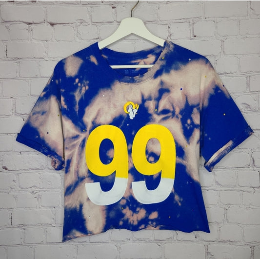 Los Angeles Rams Crop Tee