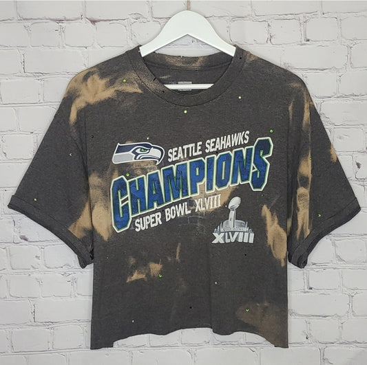 Seattle Seahawks Crop Tee