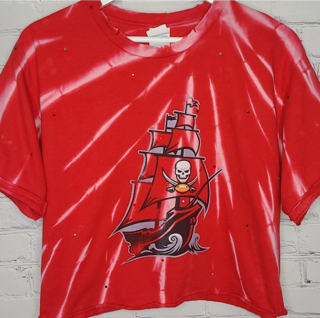 Tampa Bay Buccaneers Crop Tee