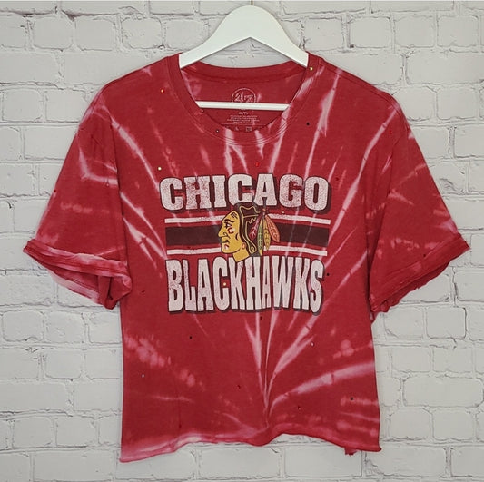 Chicago Blackhawks Crop Tee