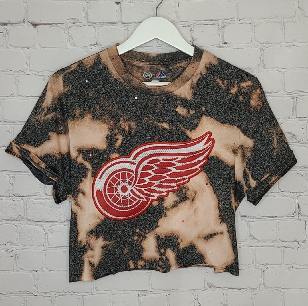 Detroit Red Wings Crop Tee