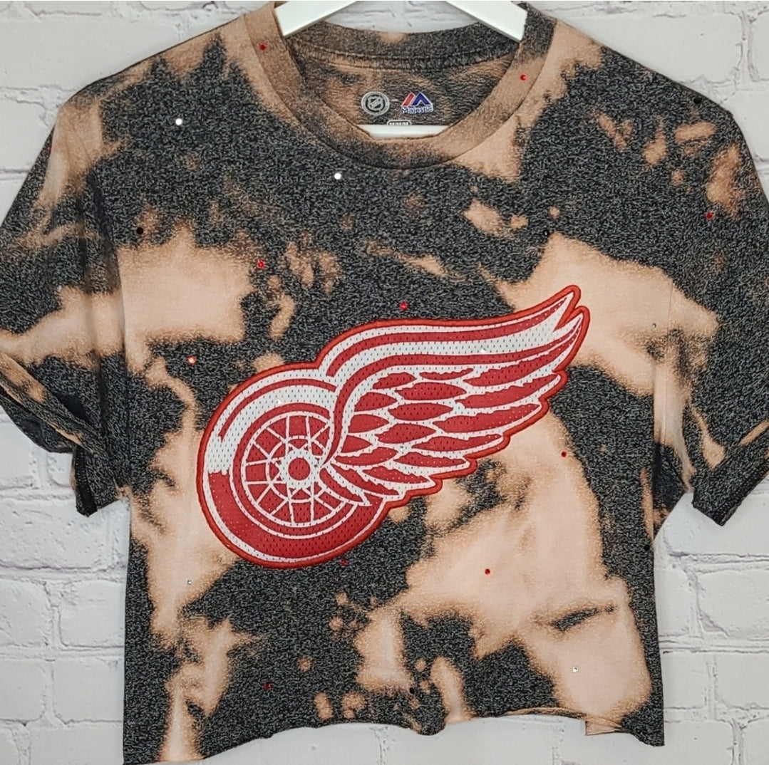 Detroit Red Wings Crop Tee