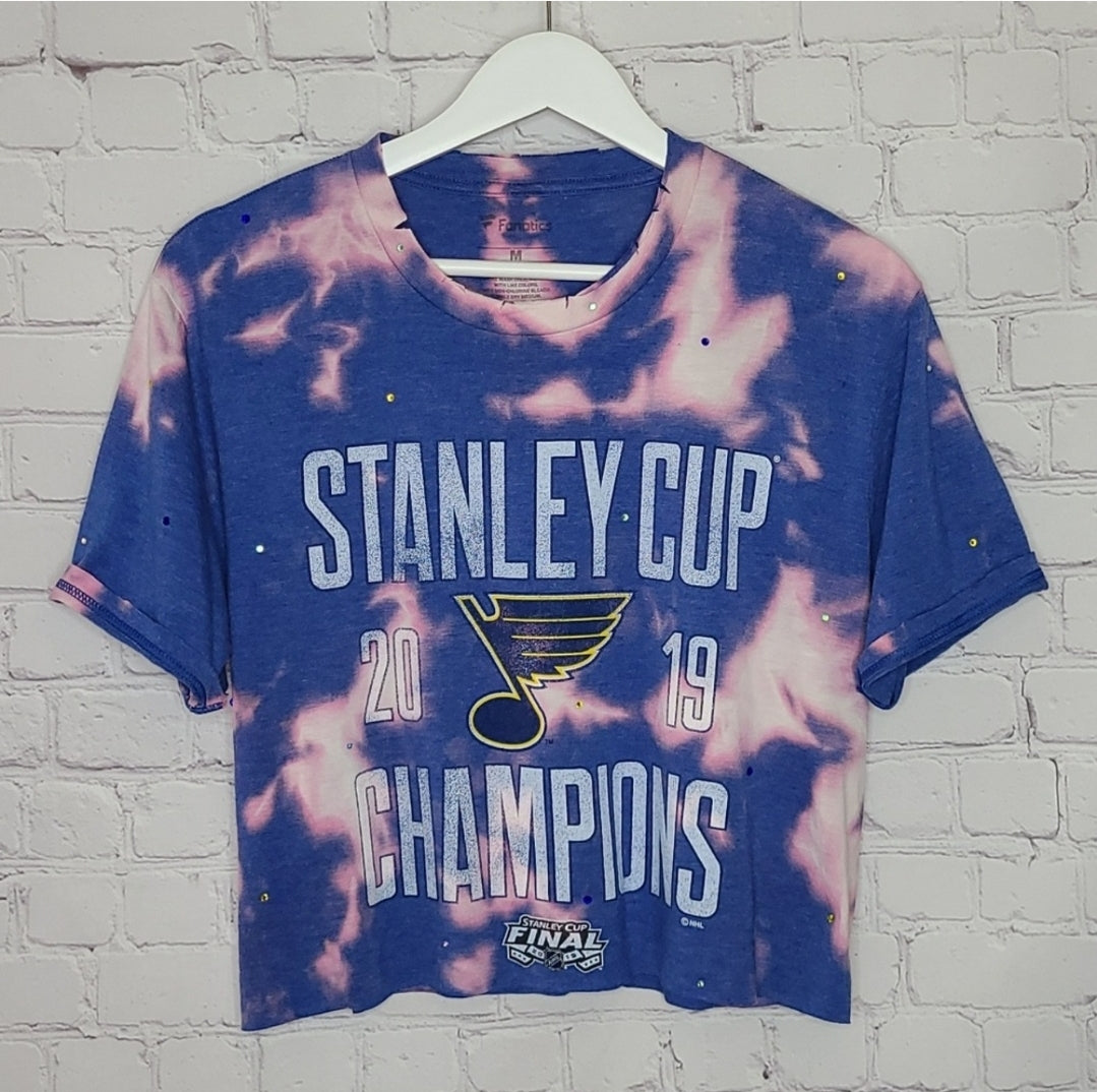 St. Louis Blues Crop Tee