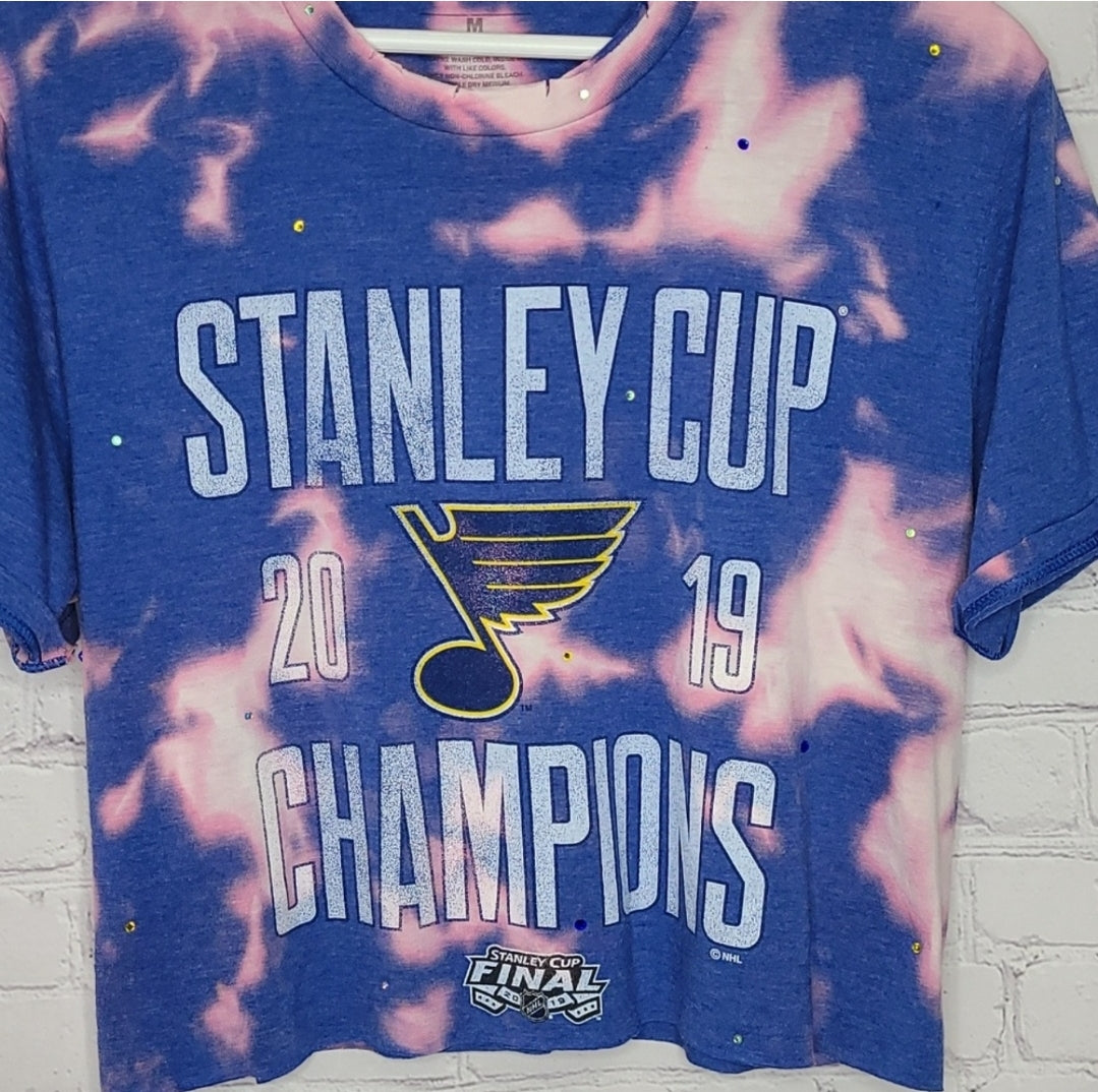 St. Louis Blues Crop Tee