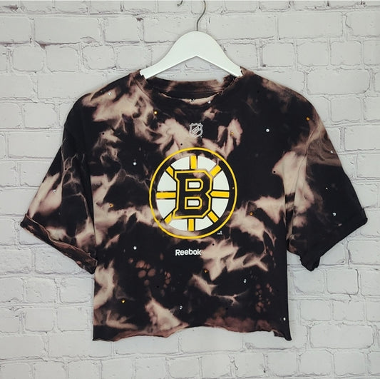 Boston Bruins Crop Tee