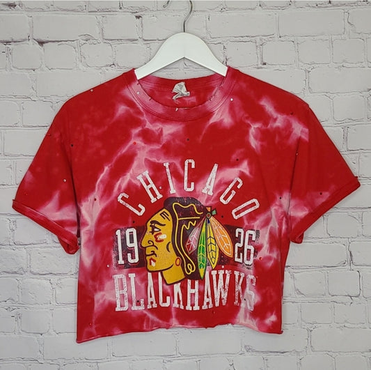 Chicago Blackhawks Crop Tee