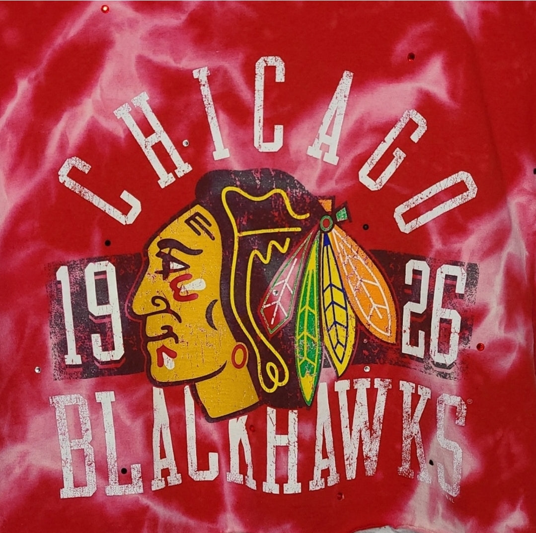 Chicago Blackhawks Crop Tee