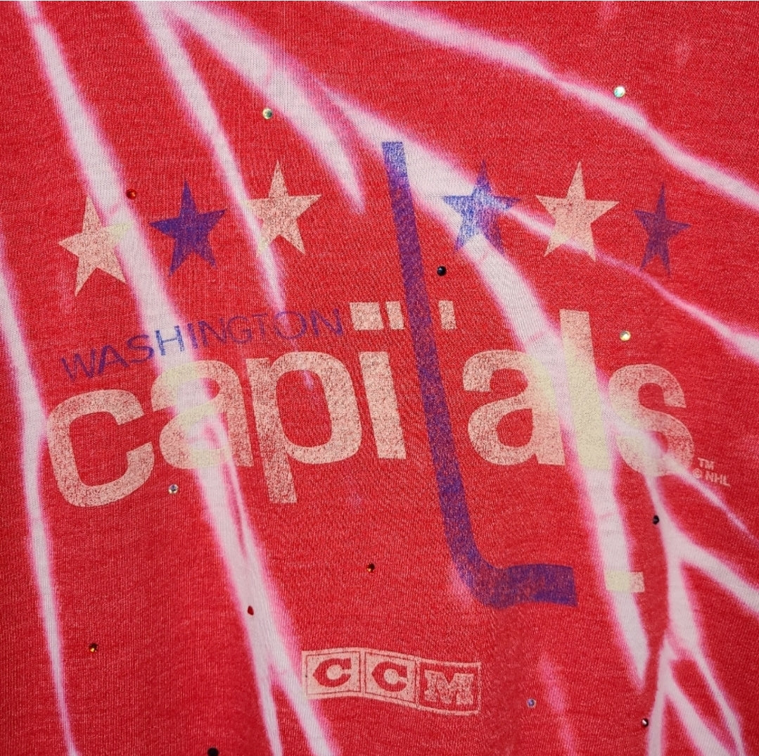 Washington Capitals Crop Tee