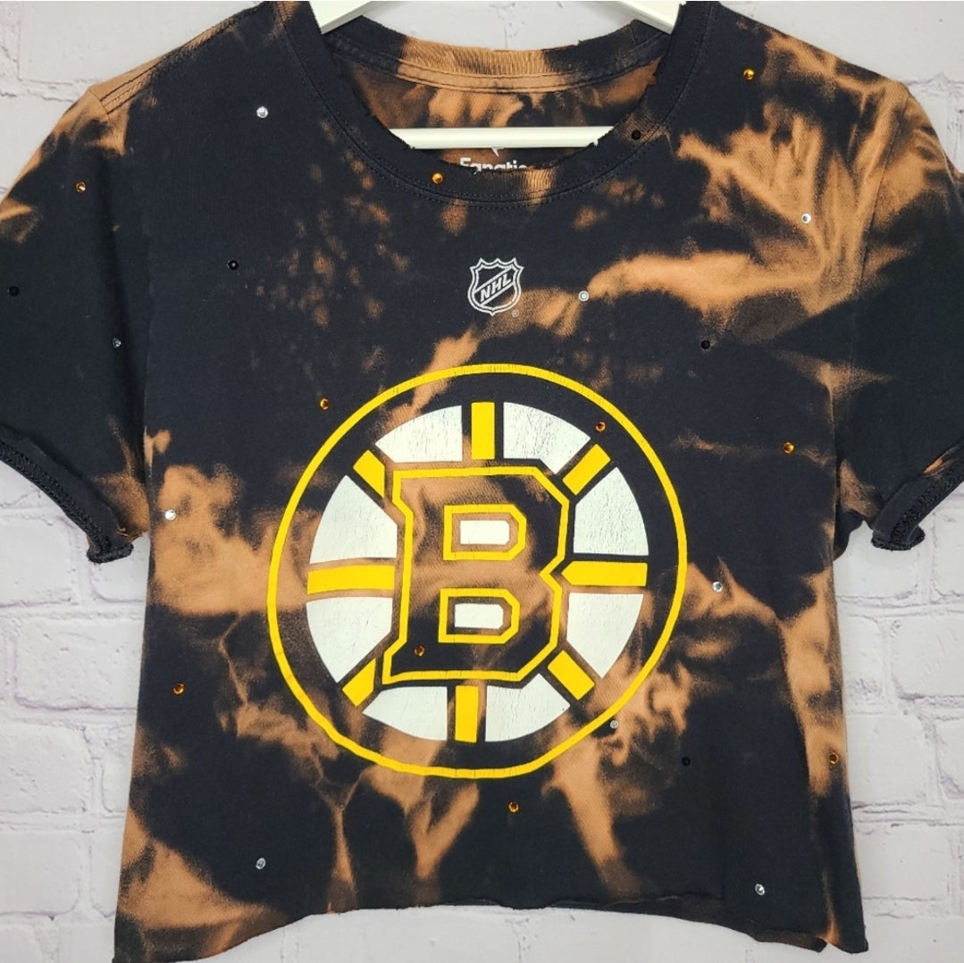 Boston Bruins Crop Tee