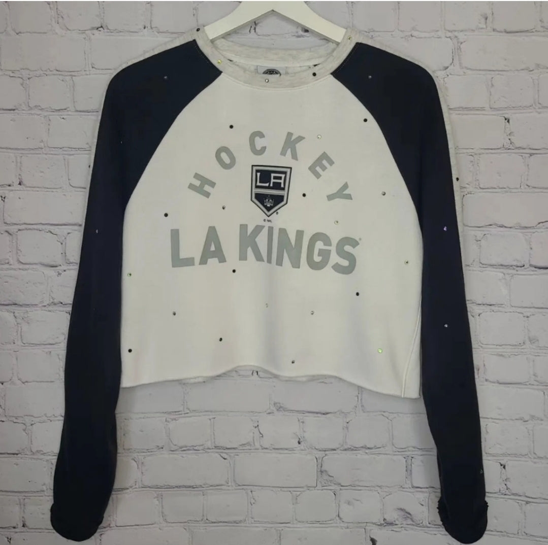 LA Kings Crop Sweatshirt