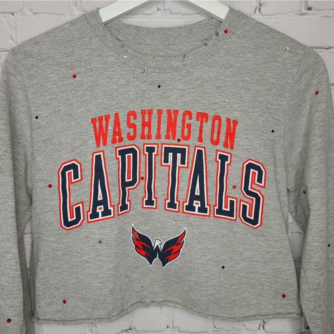 Washington Capitals Crop Tee